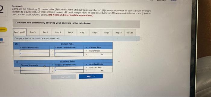 Selected Current Year End Financial Statements Of Cabot Corporation Follow All Sales Were On Credit Selected Balance 2