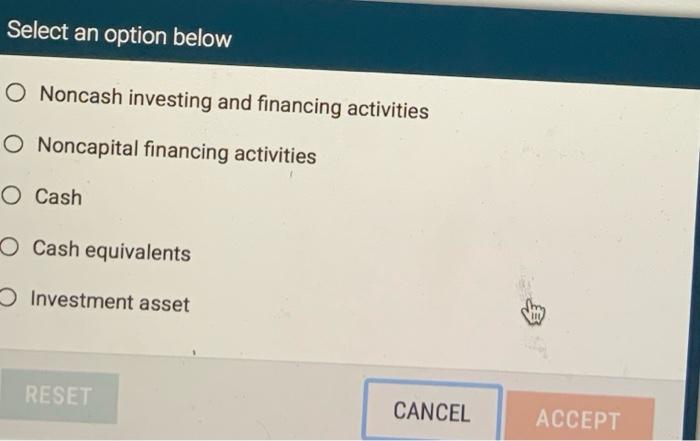 For Each Transaction Of A Nongovernmental Nfp Select From The Option List Provided The Most Appropriate Classification 3