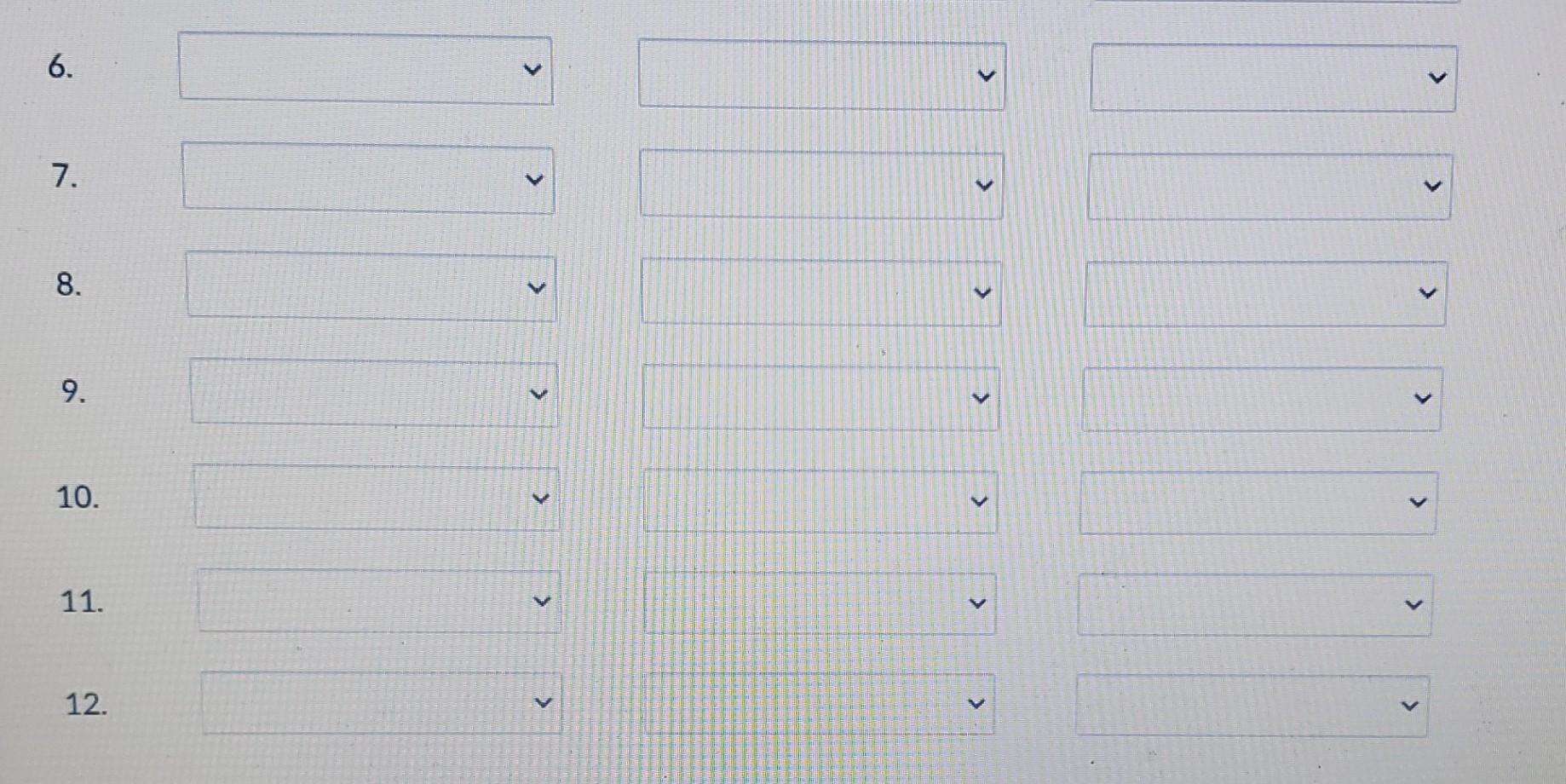 30 Using The Above Table Indicate The Effects Of Each Of These Events On The Accounting Equation If An Event Is 7