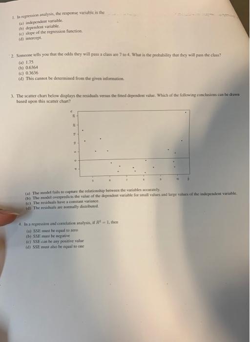 La Repression Analysis The Response Variable Is The Ta Independent Variable B Dependent Variable C Slope Of The Reg 1