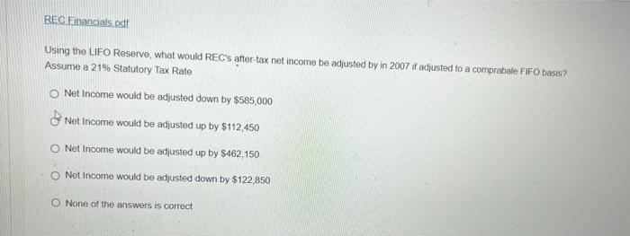 Note 1 Surrimary Of Signtficant Accounting Policlos R E C Inc Is A Rotuiler Of Recreational Equipmont And Clothing Co 4