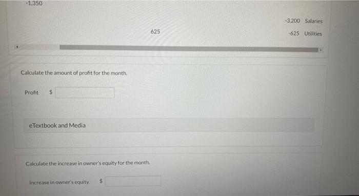 Current Attempt In Progress A Tabular Summary Of The Transactions For Sunland Co An Accounting Firm For Its First Mo 3