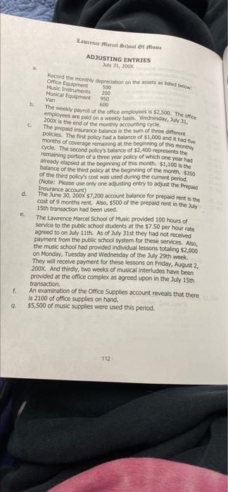 Lawrence Marcel School Of Music Guidelines Lawrence Marcel School Of Music Is An Existing Business That Has Het You The 6