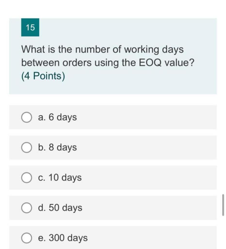 Answer Questions 12 To 16 Based On The Following Problem Q 12 Medro Mariana Were Trying To Set Up An Inventory System 4