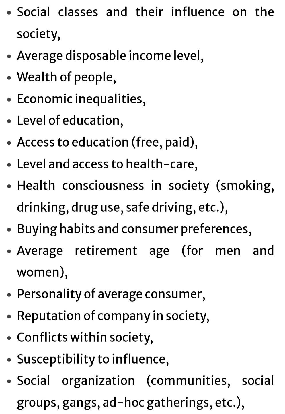 Explain The Above Social Factors With An Example Of Each Incontext With Globalization Please Note That I Will Give You 1