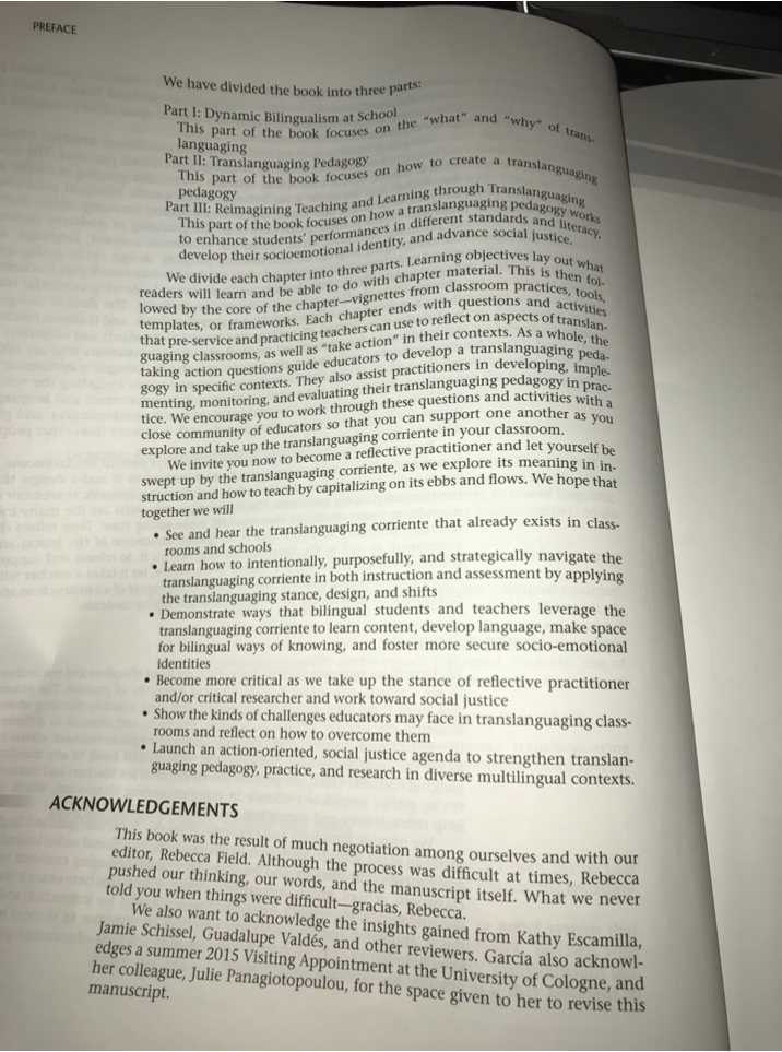 Question Explain How Teachers Can Use Translanguaging In Different Types Of Classroom Contexts Please Provide Examples 5