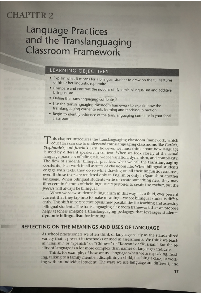 Question Define Dynamic Bilingualism And Give An Example And Explain Why 6