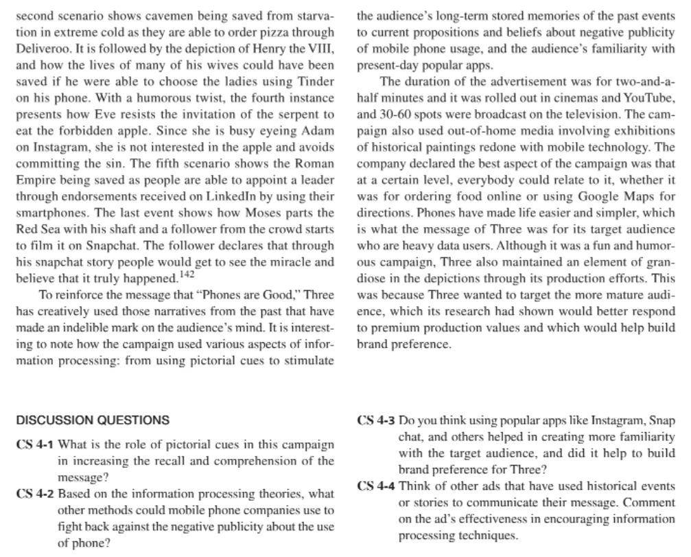 Case Study Three Mobile Reimagines History To Assert That Phones Are Good Mobile Phones One Of The Most Powerful Invent 2