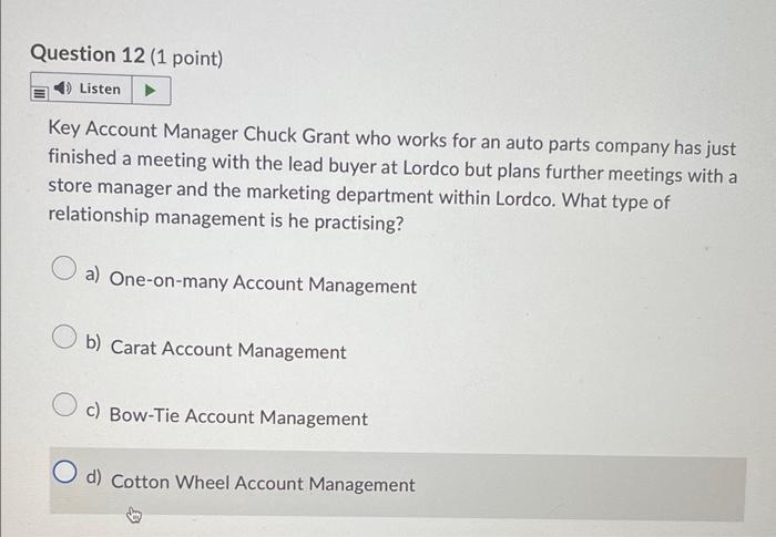 Question 11 1 Point Listen Supplier Rationalization Leads Towards The Centralization Of The Purchasing Organization In 2