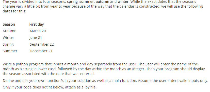 The Year Is Divided Into Four Seasons Spring Summer Autumn And Winter While The Exact Dates That The Seasons Change 1