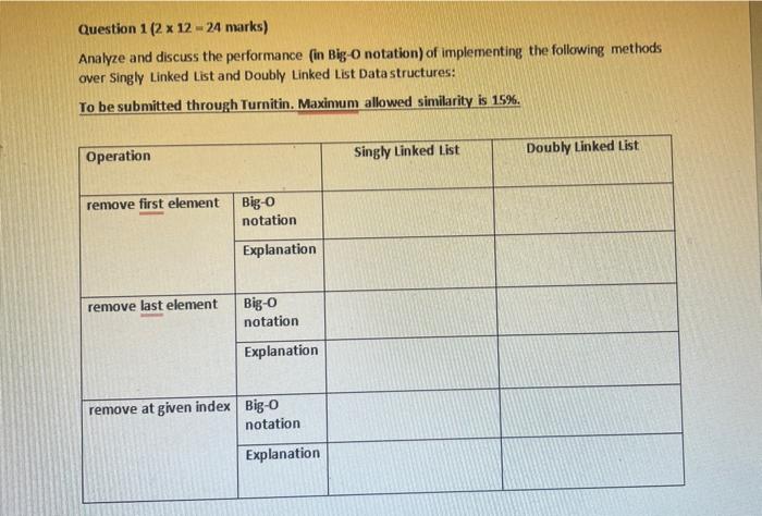 Data Structures Please Read Question And Solve Fast 1