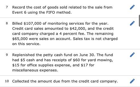 The Trial Balance Of Pacilio Security Services Inc As Of January 1 Year 9 Had The Following Normal Balances Cash Pe 4