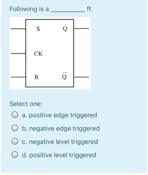 According To The Following Reduced State Diagram Which Statement Is Correct 0 00 1 1 10 01 1 Lutfen Birini Secin A S 4