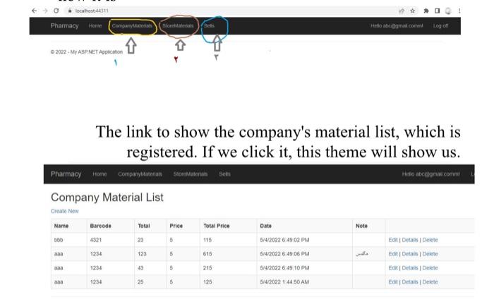 Details Delete Items You Must Make Database And In Java Language Also Ise Sql Server It Must Be Similar With Pic 2