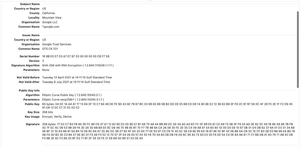 Question 13 Here Is The Certificate Of A Website 1 Give The Name Of The Owner Of The Public Key 2 What Is The Public 1