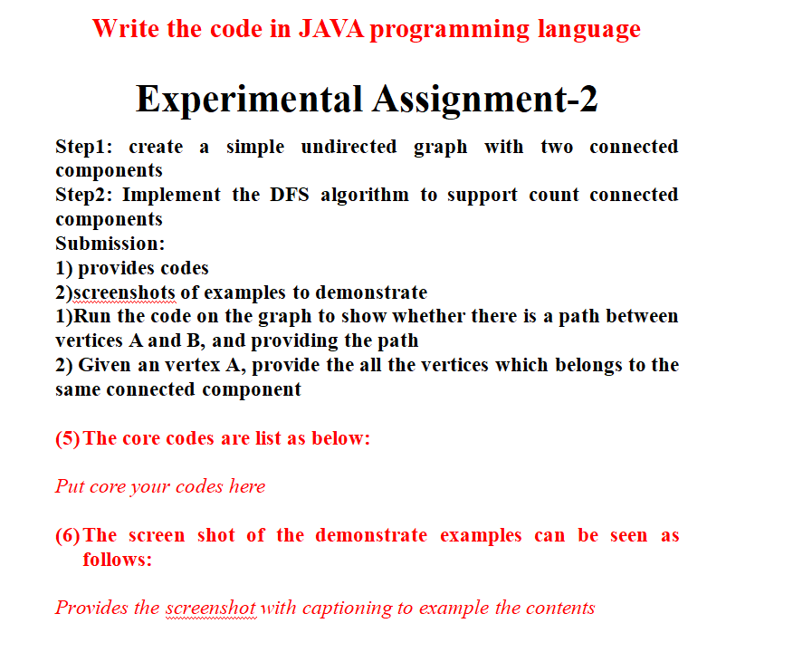 Please Do Not Use The Code C Language Or Any Other Language Please Use Only Java Programming Language And Provide Scr 1