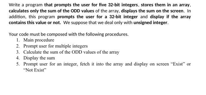 Assembly Language Using Visual Stiduo 1