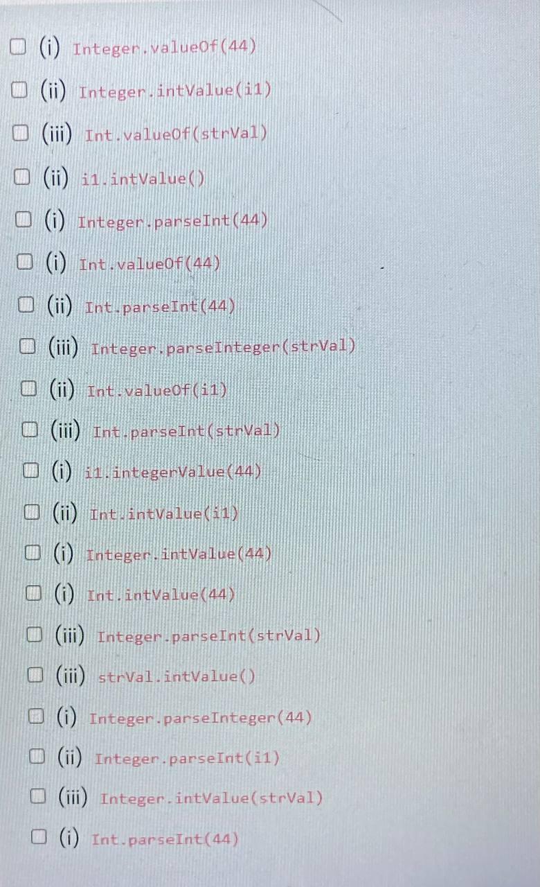 Answer The Following Questions Based On Program 4 Program 4 3 Integer Il I String Strval 77 Character Cl 2