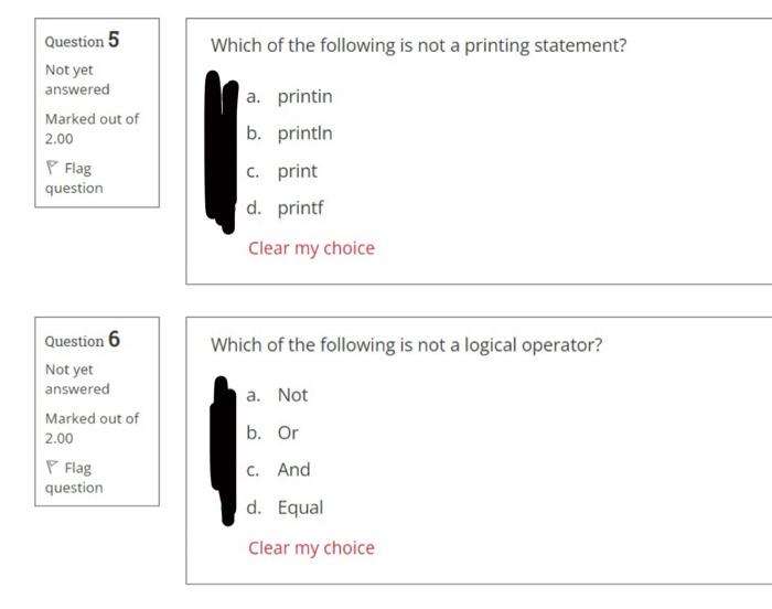 What Is The Length Of The Following Array A 1 2 3 4 5 Question 1 Not Yet Answered Marked Out Of 2 00 P Flag Quest 3