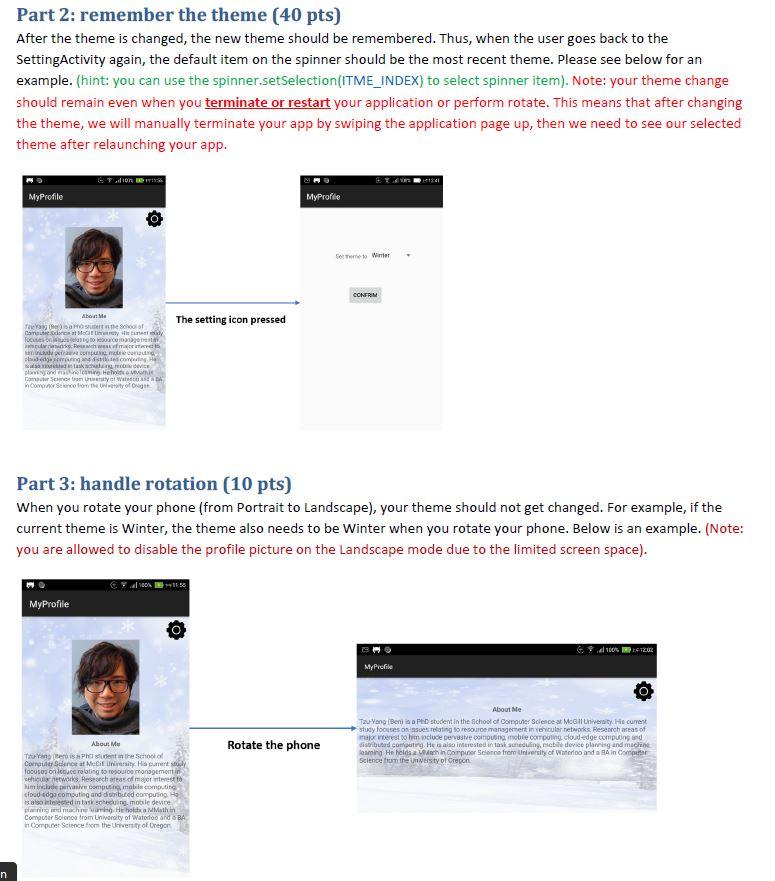 Please Answer In Android Java And Do Not Copy From Any Other Source If You Are Not Able To Give The Right Code Please 3