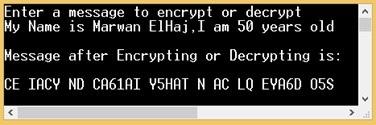 Input Inputmessageget Length Of Inputmessagloop From I 0 To I Lengthcapitalize Inputmessage I Character If Alphapet Lo 2