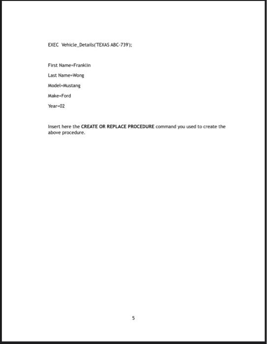 Geit 3341 Database Term Project Due Date Due Date On Or Before Thursday May 12 2022 To Be Done Individually Or In Te 5