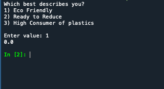 For My Computer Science Homework Im Supposed To Calculate Someones Carbon Footprint In Python We Were Given A Database 2