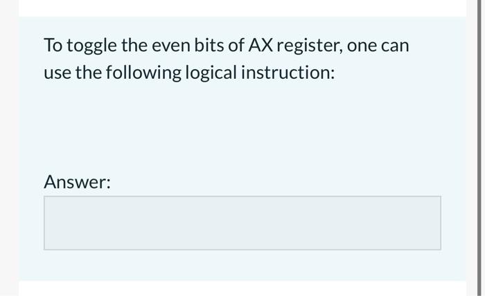 Assuming A Single Capital Letter Character Is Stored In Dh To Convert The Character Case From Capital Letters To Small 3