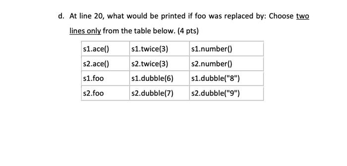 1 Interface Myinterface 2 Int Number 3 4 Abstract Class Abs 5 Static Int Foo 12 2