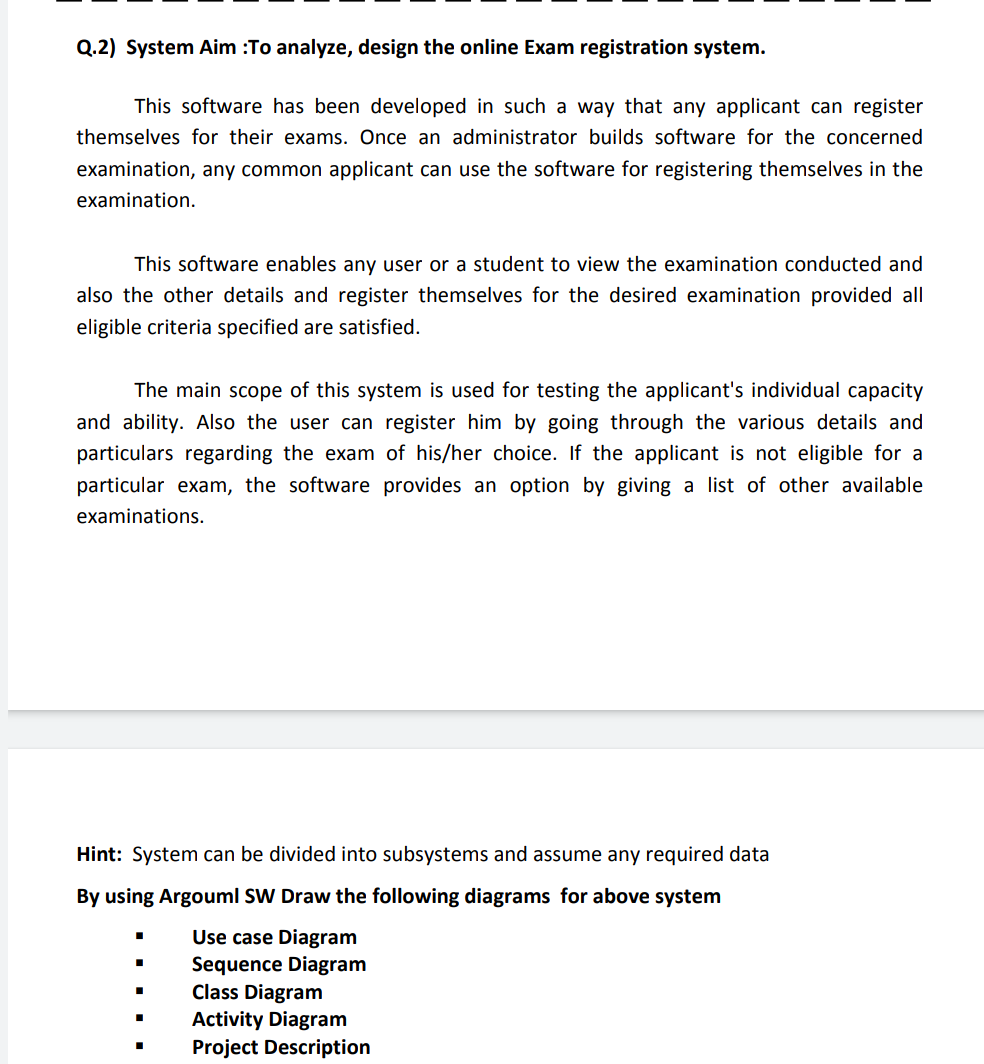 Course Name System Analysis Design 2 2