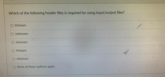 19 Which Of The Following Input Instructions Is Best For Reading In C Strings O Cingeto Cin Ignore Ocin Getline Cin 4