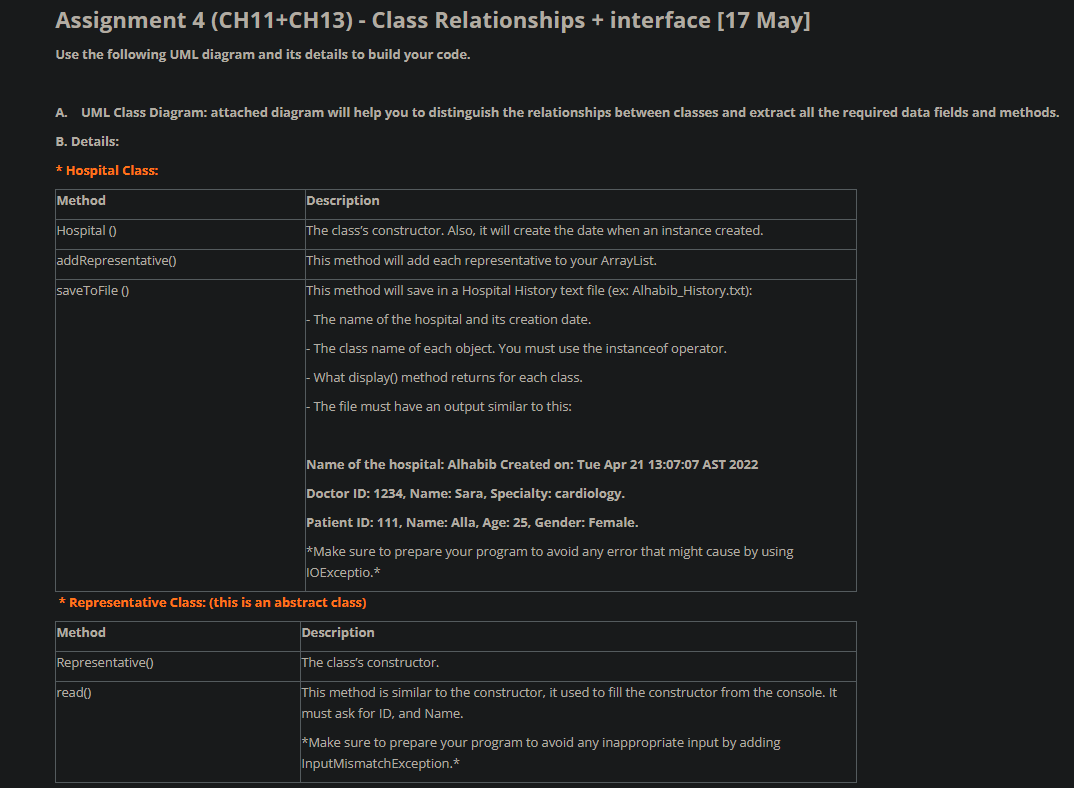 Please Solve This Assignment For Cis Course Programming Fundamentals 2 Language Java Assignment Steps 1