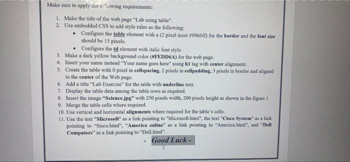 Lihamam 1 Ts Safer To Stay In Protected View Enable Editing Exercise Use Notepad Or Notepad To Create Html Page That Lo 2
