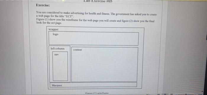 Lan Exercise Hos Exercise You Are Considered To Make Advertising For Health And Fitness The Government Has Asked You T 1