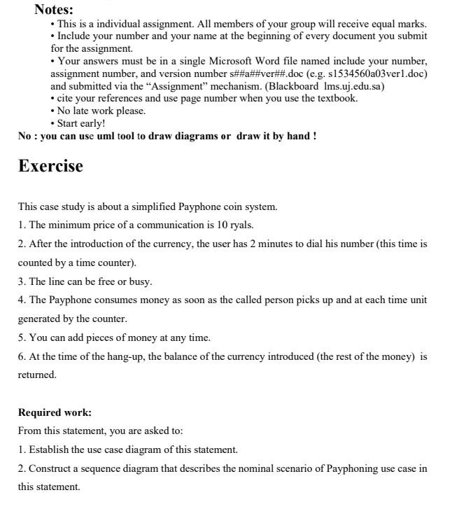 Notes This Is A Individual Assignment All Members Of Your Group Will Receive Equal Marks Include Your Number And 1