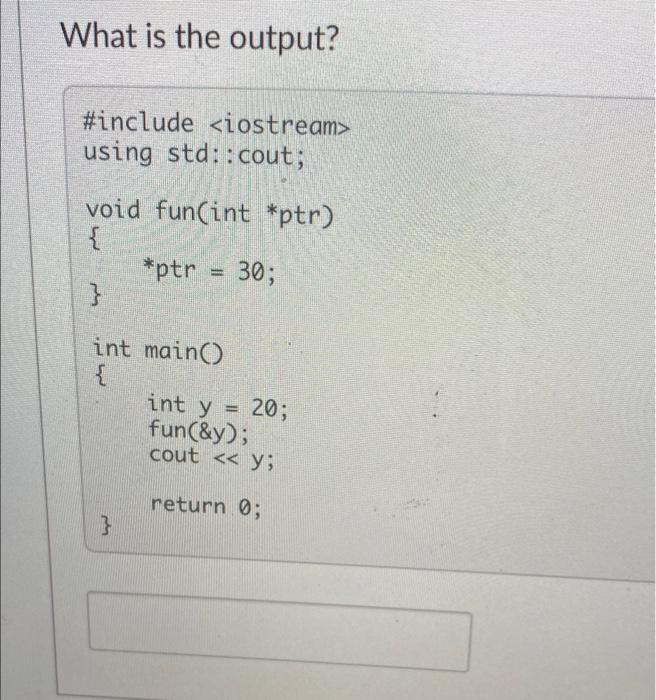 What Is The Output Of The Following Code Int Maino Const Int Size 5 Int X 1 2 3 4 5 Int P X Int 4