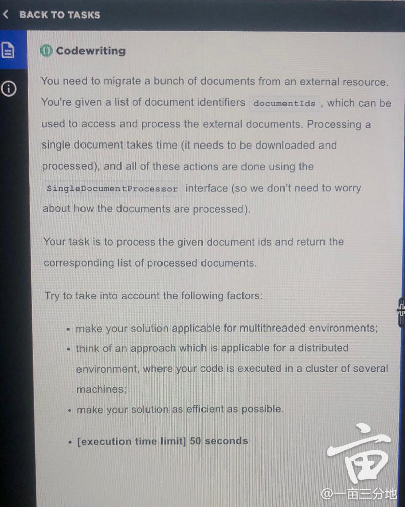 Back To Tasks Codewriting You Need To Migrate A Bunch Of Documents From An External Resource You Re Given A List Of 1