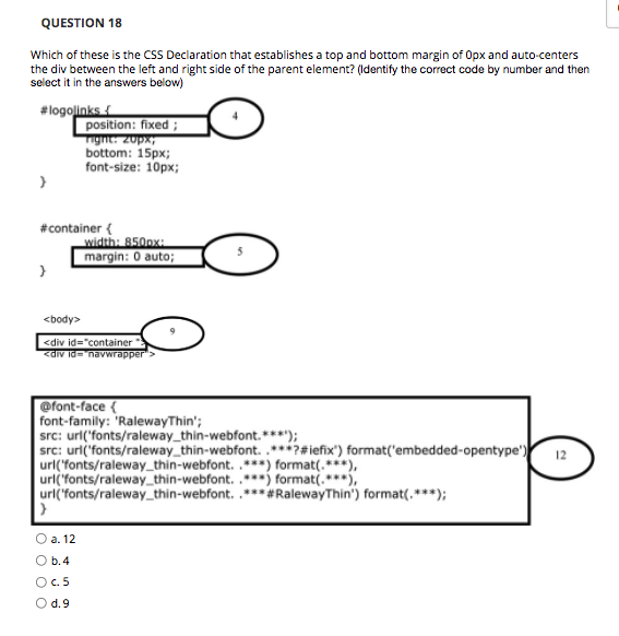 Please Answer All Of These I Will Thumbs Up Then Help Is Needed Quickly Thanks These Are For Html Css Php Code 4