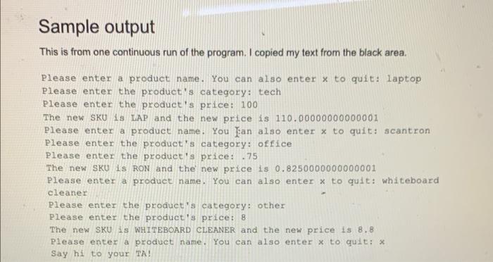 What Your Python Program Should Do Create A New Repl For This Lab Do Not Reuse A Repl From A Previous Lab Or Class Acti 3