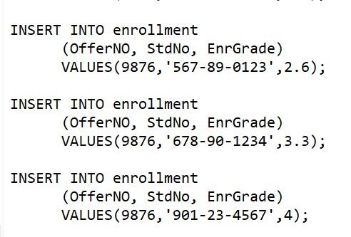 By Using The Universitydb Pdf File Under Course Module 3 Answer The Following Questions 2 3 And 4 Please Provide S 7