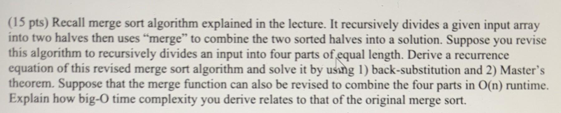 No Duplicate Answers Please Show All Work Solve On Pen And Paper No Code 1