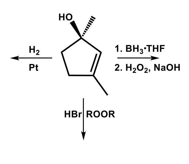 Draw The Products For The Following Reactions 1