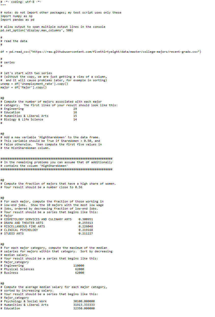 Coding Utf 8 Ir Ir I Note Do Not Import Other Packages My Test Script Uses Only These Import Numpy As Np 1