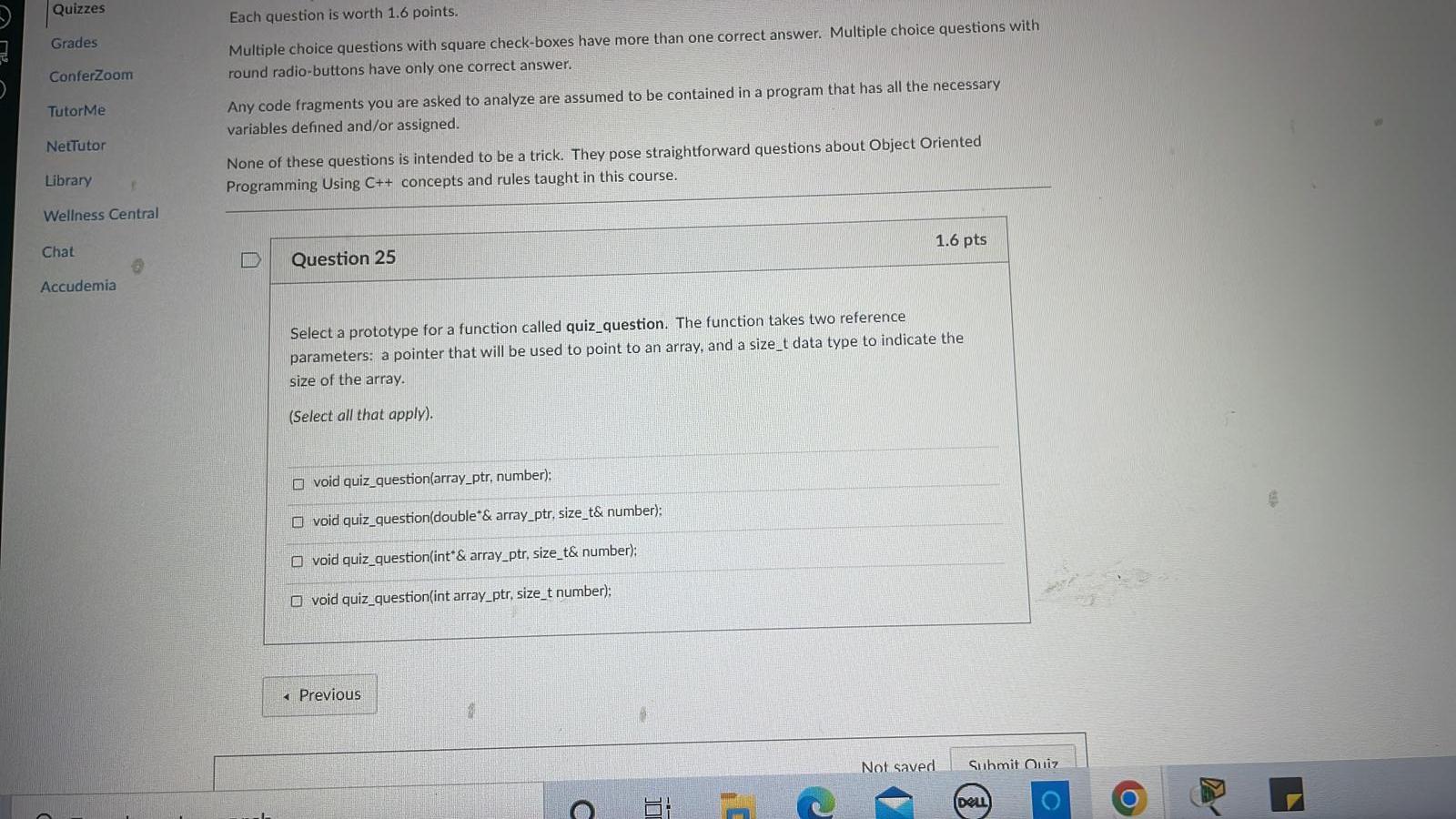 Discussions Quizzes Multiple Choice Questions With Square Check Boxes Have More Than One Correct Answer Multiple Round 3