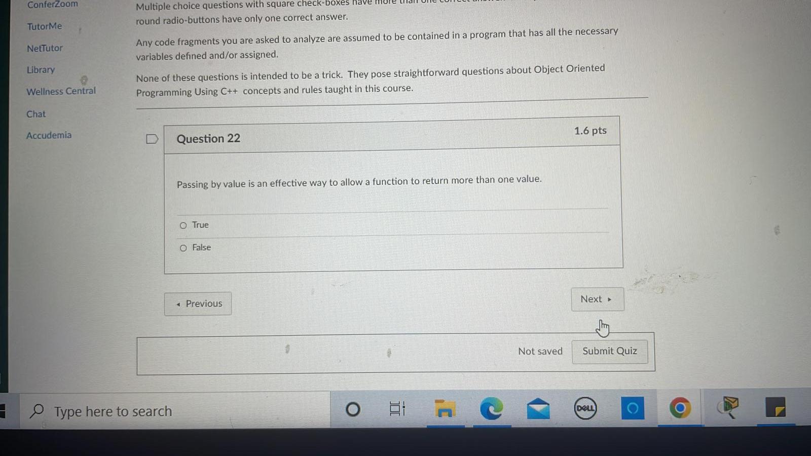 Conferzoom Multiple Choice Questions With Square Check Boxes Have Round Radio Buttons Have Only One Correct Answer Tuto 1