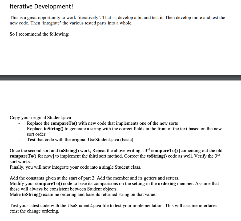 This Is Java Assignment Please Follow The Directions And Add Screenshot Of Execution 2