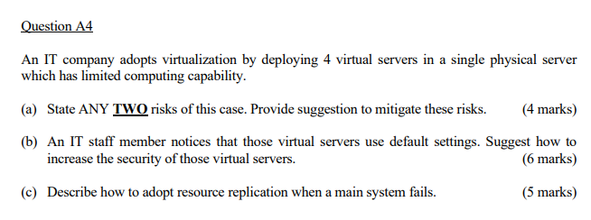Cloud Computing Pls Help Try Ans All 1