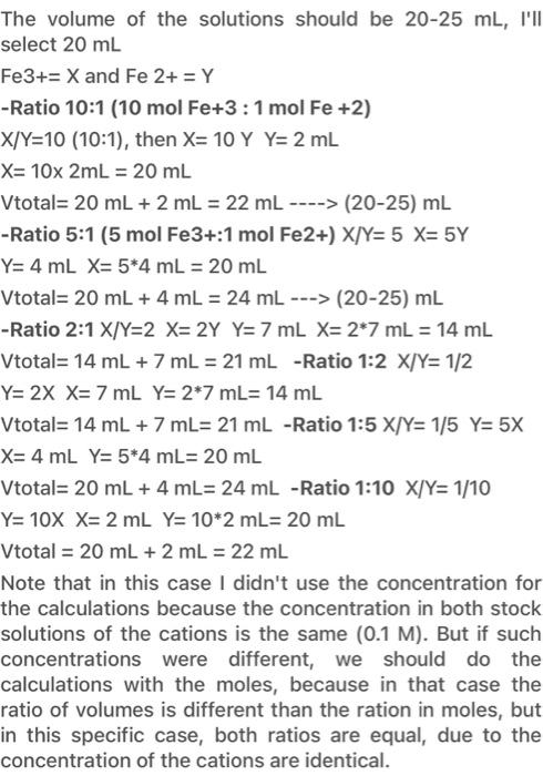 Engr161 Lab 2 Determination Of The Emf Of An Electrochemical Cell 1 Experimental Results A Solutions Concentrations F 2