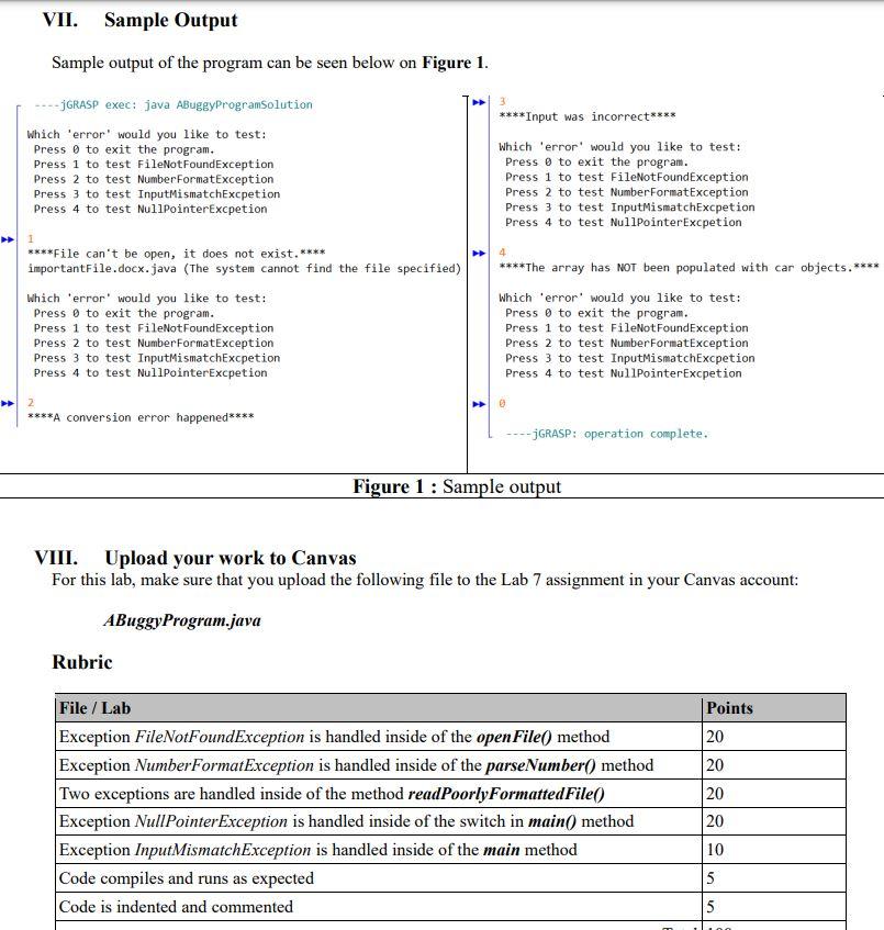 Please Do Not Copy Other Experts Answers They Do Not Work Abuggyprogram Java Import Java Io Import Java Util Pu 4