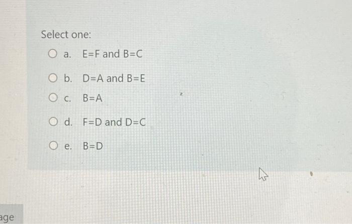Which Of The Following States Are Equivalent Based On The Implication Chart Below B C A C F C C C C D B D A D B B D F F 3